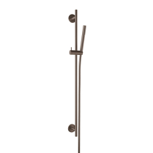 Herzbach LIVING SPA Wandstangenset 70 rund 900mm Stabhandbrause Black Steel