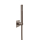 Herzbach LIVING SPA Wannenset Halter 70 eckig Stabhandbrause 1250mm Black Steel