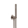 Herzbach LIVING SPA Wannenset ABG Halter 70 rund Stabhandbrause 1250mm Black Steel