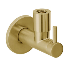 Herzbach LIVING Eckventil rund Brass Steel