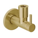 Herzbach LIVING Eckventil rund Brass Steel