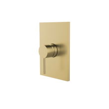 Herzbach DESIGN iX PVD Brausebatterie Farbset Brass Steel