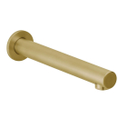 Herzbach DESIGN iX PVD Wandauslauf 210mm rund gerade...