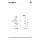 Herzbach LOGIC XL 2 Thermostat-Farbset 3 Blenden/Griffe...