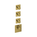 Herzbach LOGIC XL 3 TA-Farbset 4 Blenden eckig 4 Griffe...