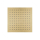 Herzbach DESIGN IX PVD Regenbrause square 200*200 mm Brass