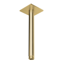 Herzbach LIVING SPA Deckenarm 200mm 70 eckig Brass Steel