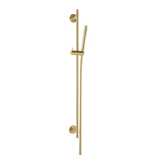 Herzbach LIVING SPA Wandstangenset 70 rund 900mm Stabhandbrause Brass Steel