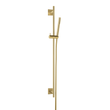 Herzbach LIVING SPA Wandstangenset 70 eckig 900mm Stabhandbrause Brass Steel