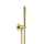 Herzbach LIVING SPA Wannenset ABG Halter 70 rund Stabhandbrause 1600mm Brass Steel