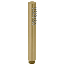 Herzbach LIVING SPA Stabhandbrause rund Brass Steel