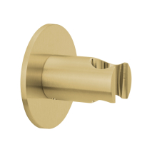 Herzbach LIVING SPA Konuswandhalter 70 rund Brass Steel