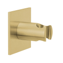 Herzbach LIVING SPA Konuswandhalter 70 eckig Brass Steel
