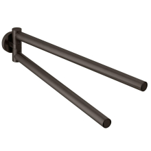 Herzbach LIVING Handtuchhalter 340mm zweiteilig Black Steel
