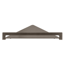 Herzbach LIVING Eckablage 216mm Black Steel