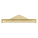 Herzbach LIVING Eckablage 216mm Brass Steel