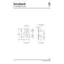 Herzbach LOGIC XL 1 / 1+ Thermostat-Farbset 2 Blenden...