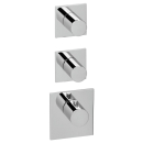 Herzbach LOGIC XL 2 Thermostat-Farbset 3 Blenden eckig 3...