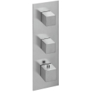 Herzbach LOGIC XL 2 Thermostat-Farbset 1 Blende eckig 3...