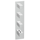 Herzbach LOGIC XL 3 Thermostat-Farbset 1 Blende eckig 4...