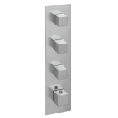 Herzbach LOGIC XL 3 Thermostat-Farbset 1 Blende eckig 4...