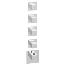 Herzbach LOGIC XL 4 Thermostat-Farbset 5 Blenden/Griffe...