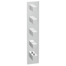 Herzbach LOGIC XL 4 Thermostat-Farbset 1 Blende eckig 5...