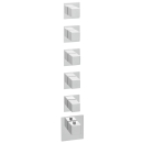 Herzbach LOGIC XL 5 Thermostat-Farbset 6 Blenden/Griffe...