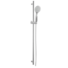 Herzbach LIVING SPA Wandstangenset Slide S 900mm Handbrause 100mm Chrom
