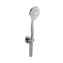 Herzbach LIVING SPA Wannenset ABG Halter rund rund Handbrause 100mm Multi 1600mm Chrom