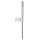 Herzbach LIVING SPA Wannenset Halter eckig Kunststoff-Stabhandbrause 1600mm Chrom