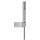 Herzbach LIVING SPA Wannenset Halter eckig Messing-Stabhandbrause 1250mm Chrom