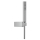 Herzbach LIVING SPA Wannenset Halter eckig Messing-Stabhandbrause 1600mm Chrom