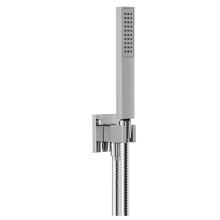 Herzbach LIVING SPA Wannenset ABG Halter eckig Messing-Stabhb. 1600mm Chrom