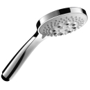 Herzbach LIVING SPA Handbrause 100mm Multifunktion Chrom