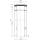 Atec Rohr PolyClassic kürzbar, konzentrisch,, DN 80/125, 955 mm