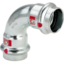 VIEGA Bogen I/I 90° Prestabo Stahl verzinkt 22mm