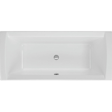 Schröder Rechteckwanne Crown 180x80x45 cm weiß