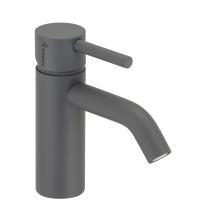 Herzbach DEEP GREY WT-Einlochbatterie S-Size ohne Ablauf Grau matt