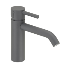 Herzbach DEEP GREY WT-Einlochbatterie M-Size 150mm ohne Ablauf Grau matt