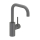 Herzbach DEEP GREY WT-Einlochbatterie L-Size Griff seitl. ohne Ablauf Grau matt