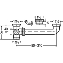 Viega Ablaufverbindung m exzentr. Abgang 11/2 x11/2 x80 -...