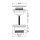 Herzbach DEEP Grey Design-Ablaufventil 1 ¼"