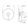 Herzbach DEEP GREY Brausebatterie Farbset Grau matt