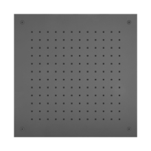 Herzbach LIVING SPA Deckeneinbau-Regenbrause 380x380mm Grau matt
