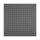 Herzbach LIVING SPA Deckeneinbau-Regenbrause 380x380mm Grau matt