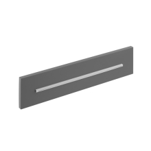 Herzbach LIVING SPA Schwall-Wandauslauf XL Unterputz Grau matt