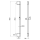Herzbach LIVING SPA Wandstange Slide M 900mm Grau matt