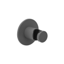 Herzbach LIVING SPA Konuswandhalter 70 rund Grau matt