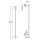 Herzbach LIVING Badetuchhalter 600mm Grau matt